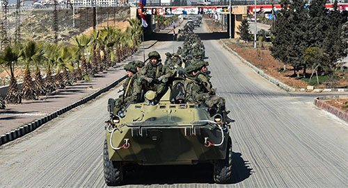 fuerzas rusas en Siria