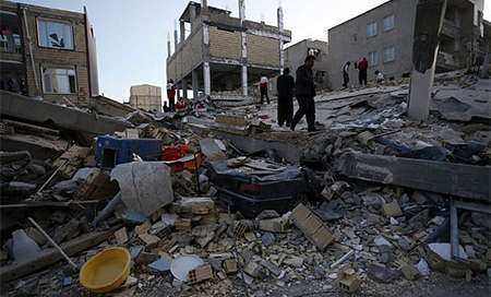 El devastador terremoto de Kermanshah