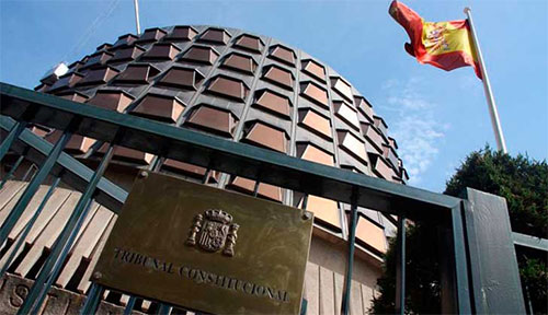 El Tribunal Constitucional español