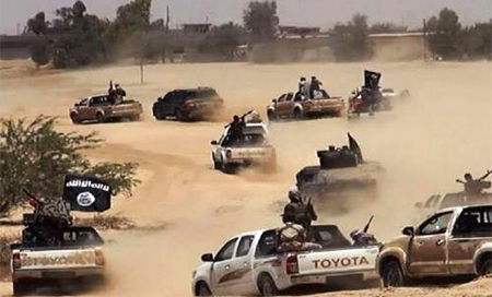 Milicianos de Daesh