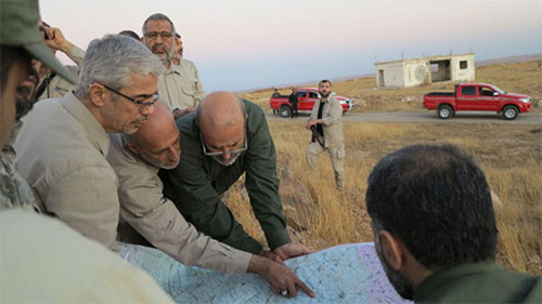 general Mohamed Baqeri en Alepo