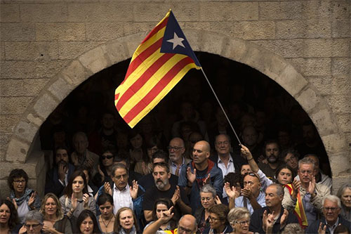 independentismo en Cataluña Radicales del independentismo en Cataluña amenazan con “Desobediencia civil”
