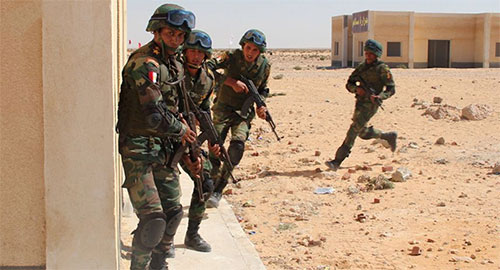 Enfrentamiento entre Policía y terroristas en Egipto Enfrentamiento entre Policía y terroristas en Egipto