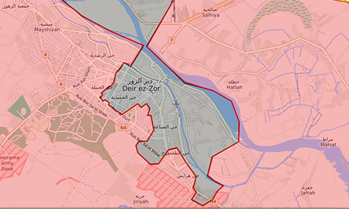 Ejército sirio encierra a Daesh en barrios de Deir Ezzor Ejército sirio encierra a Daesh en barrios de Deir Ezzor