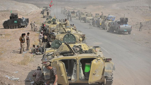 tropas iraquíes en el sur de Kirkuk Iraq controla dos zonas en Kirkuk tras la retirada kurda