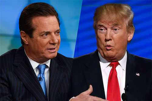El ex jefe de campaña de Trump, Paul Manafort El ex jefe de campaña de Trump se entrega al FBI