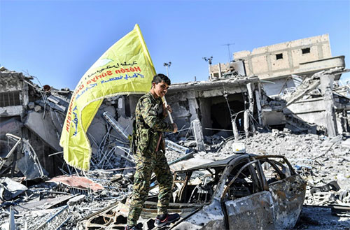 Fuerzas Democráticas Sirias dominan Raqqa Daesh pierde su principal bastión en Siria