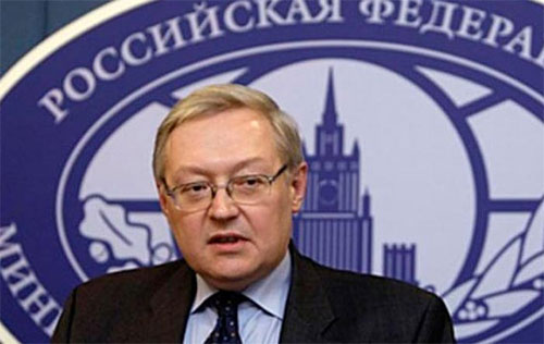 el viceministro de Exteriores de Rusia, Serguéi Riabkov