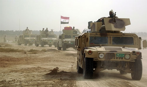 Fuerzas iraquíes avanzan hacia Al Qaim en la frontera con Siria Fuerzas iraquíes se preparan para “limpiar” la frontera con Siria de Daesh