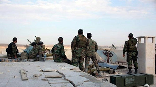 Tropas sirias cerca de la ciudad de Deir Ezzor Ejército sirio más cerca de romper el cerco de Daesh a Deir Ezzor