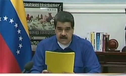 El presidente de Venezuela, Nicolás Maduro Se instala una nueva jornada de diálogo para la paz y la democracia de Venezuela