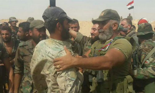 el general Zahreddin tras romper el cerco en Deir Ezzor El Ejército sirio derrota a Daesh en el este y centro del país