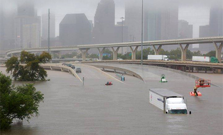 Inundaciones en Texas por el paso de Harvey