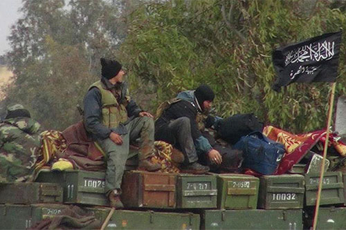 miembros del grupo terrorista Frente al Nusra