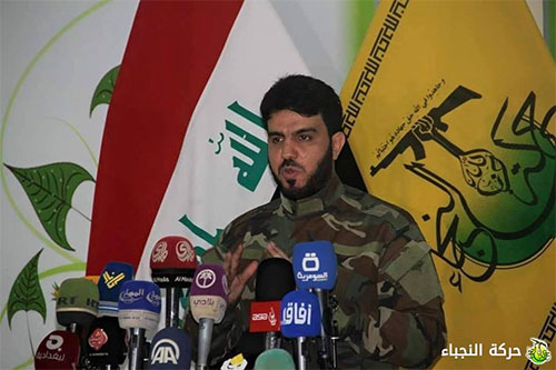 El vocero de Al-Nuyaba, Hashem al-Mosavi