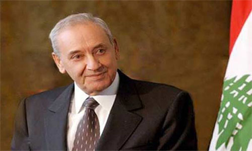 El presidente del parlamento libanés, Nabih Berri Presidente del parlamento libanés defiende aumento salarial