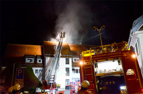 incendio en un edificio residencial en el sur de Alemania Dos muertos y nueve heridos en un incendio en el sur de Alemania