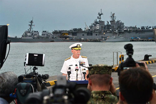 Almirante Scott Swift Dimite el comandante de la Flota del Pacífico de EEUU