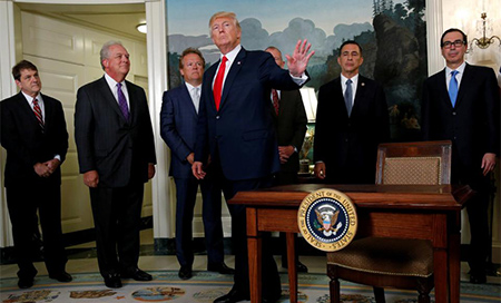 Donald Trump Trump autoriza la venta de “equipos militares sofisticados” a Tokio y Seúl