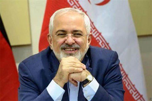 El canciller iraní, Mohamed Yavad Zarif Irán reitera disposición de ayudar a Siria en lucha antiterrorista