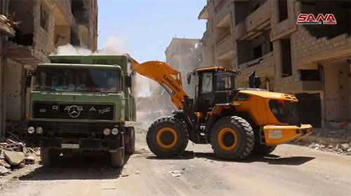 obras en Deir Ezzor Cerca de medio millón desplazados regresan a la provincia siria de Deir Ezzor