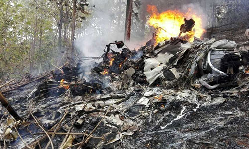restos de la avioneta estrellada Diez estadounidenses mueren en un accidente aéreo en Costa Rica