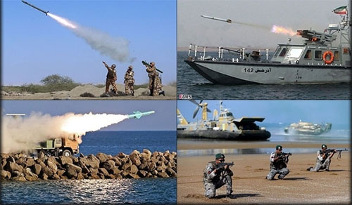 Irán comienza ejercicios militares a gran escala