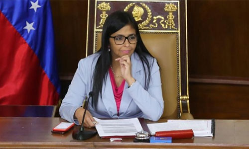 Delcy Rodríguez Venezuela impondrá medidas diplomáticas contra EEUU