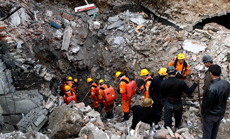 Explosión de una mina en China Mueren más de once personas por explosión en una mina en China