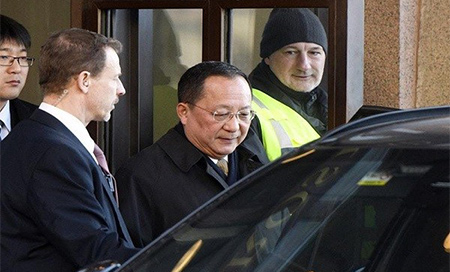 Ministerio de Asuntos Exteriores de Corea del Norte, Ri Yong Ho Suecia concluye tres días de contactos con Corea del Norte