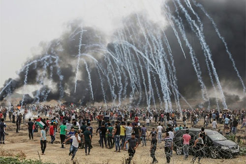 Gran Marcha del Retorno Los palestinos no tienen miedo, “solo se muere una vez”