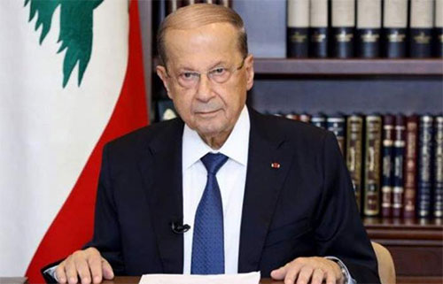 el presidente libanés, Michel Aoun Líbano espera la formación de un gobierno de “unidad nacional”