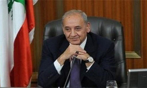 Nabih Berri Nabih Berri presidente del parlamento libanés, por sexta vez