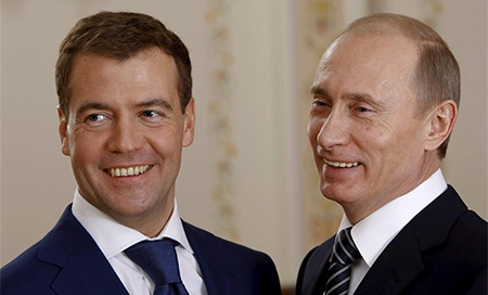 Putin nomina a Medvédev al cargo de primer ministro Putin propone a Dmitri Medvédev al cargo de primer ministro