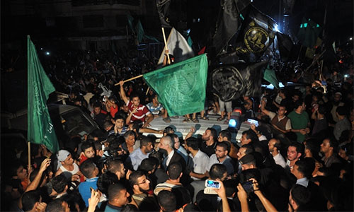 Gaza celebra su victoria Hezbolá Felicita a los palestinos por la victoria de Gaza ante la agresión israelí