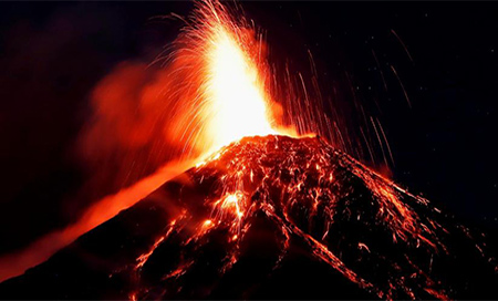 Volcán de Fuego en Guatemala Las primeras evacuaciones por la erupción del Volcán de Fuego en Guatemala