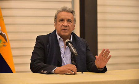 Presidente ecuatoriano, Lenín Moreno Presidente ecuatoriano solicita renuncia a su gabinete
