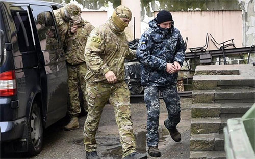 Rusia procesa a los marineros ucranianos Rusia procesa a 12 de los marineros ucranianos arrestados