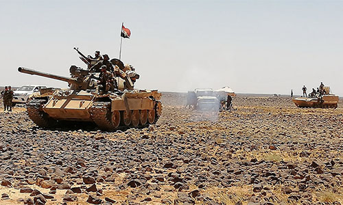 Ejército sirio prepara ofensiva final contra terroristas en Sweida Ejército sirio prepara ofensiva final contra terroristas en Sweida