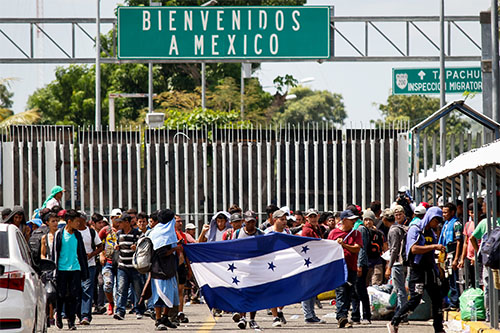 migrantes hondureños en México Preocupación por la situación de migrantes hondureños en México