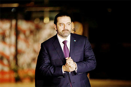 Saad Hariri Primer ministro libanés designado promete formar gobierno en breve