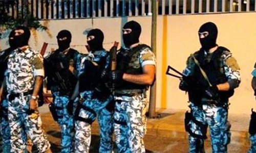 miembros del Servicio de Seguridad General del Líbano Seguridad de Líbano desmantela una célula de Daesh