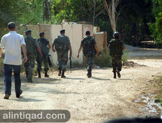 EN SU DÍA EL EJÉRCITO LIBANES CONFIRMA QUE SU ARMA ES CONTRA EL ENEMIGO SIONISTA