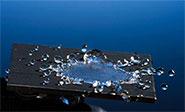 Inventan un material que repele el agua por completo