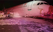 Un avi&#243;n de Air Canad&#225; se sale de la pista en Halifax