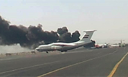 Aviaci&#243;n saud&#237; bombardea el aeropuerto de Sanaa y destruye un avi&#243;n civil
