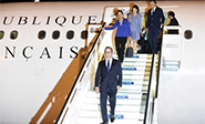 Hist&#243;rica visita del presidente francés a Cuba