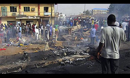 M&#225;s de diez muertos por un doble atentado en Nigeria