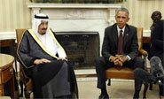 El rey saud&#237; se re&#250;ne con Obama en la Casa Blanca
