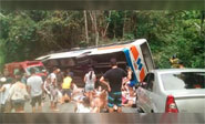 Brasil: 15 muertos y otros 56 heridos en un accidente de autob&#250;s